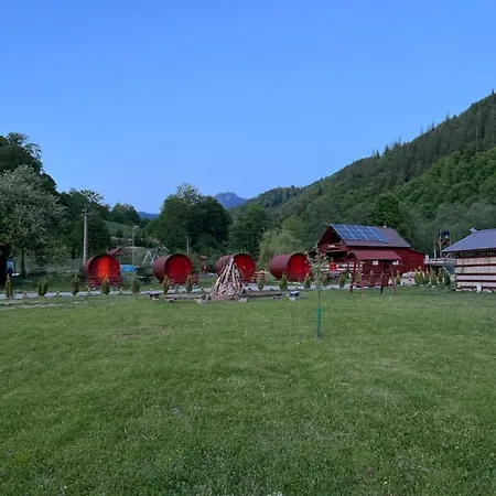 Campsite Casuta Butoi Din Lemn Grosii Tiblesului